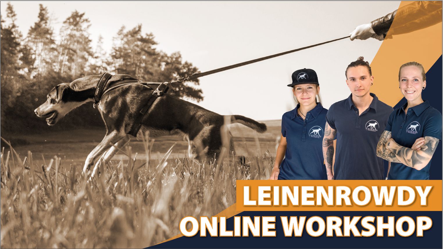 Leinenrowdy online Workshop - LakeDog Akademie
